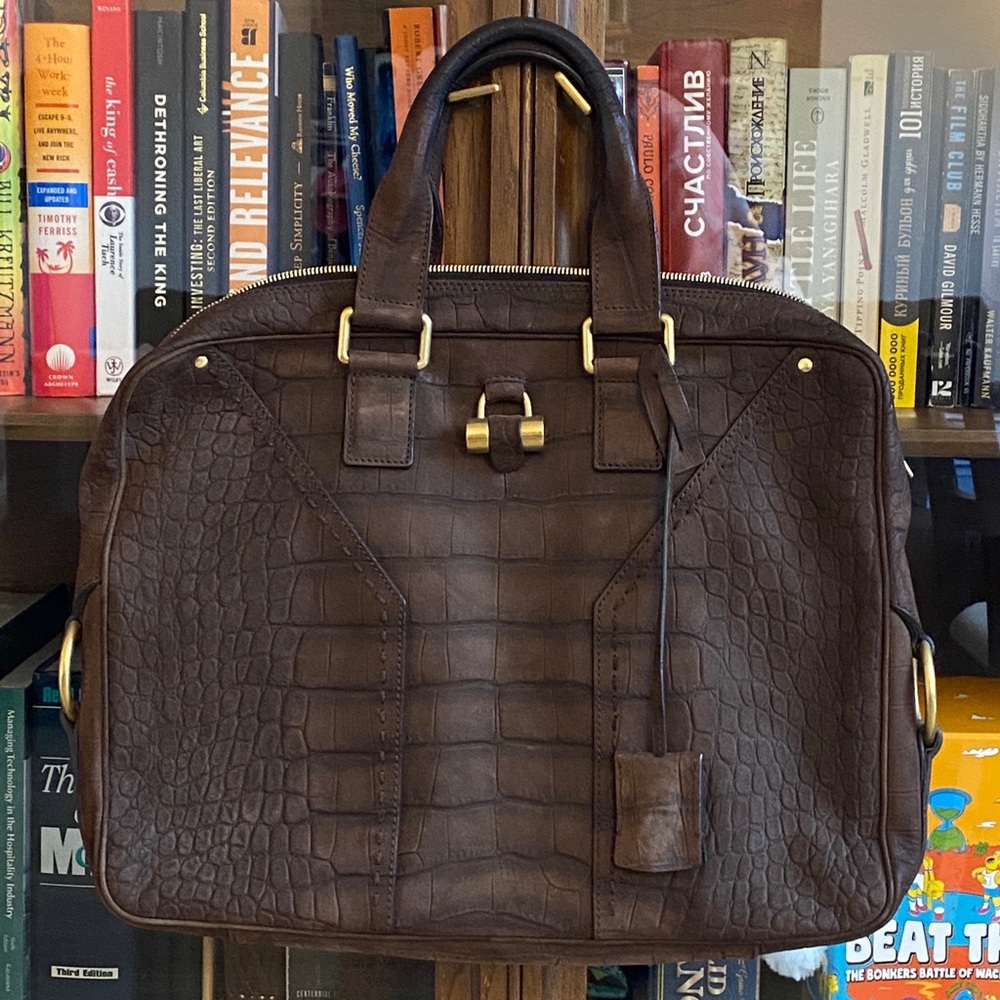 Yves Saint Laurent briefcase, Vintage